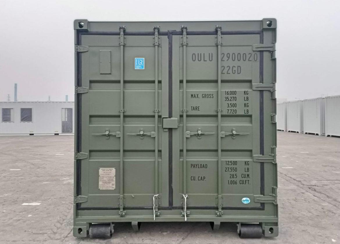 CONTENEDOR MARITIMO DE 30 PIES CON PUERTAS LATERALES