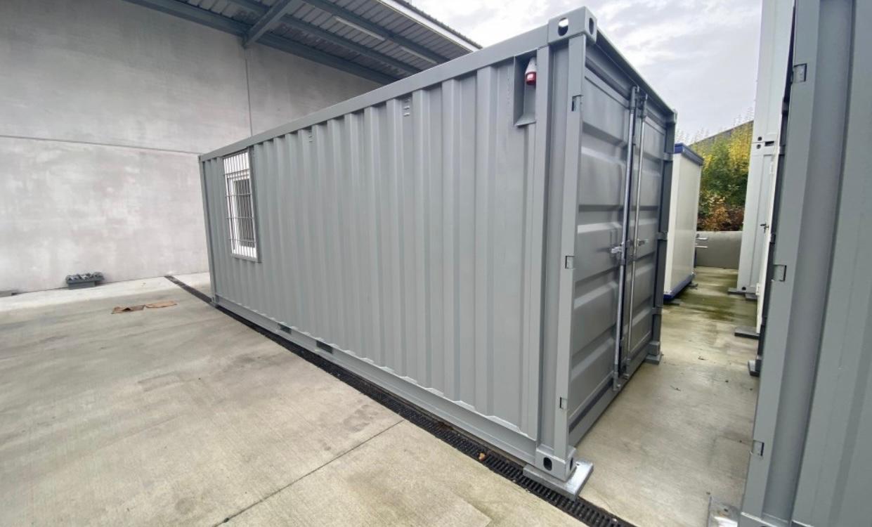 CONTENEDOR MARITIMO DE 20 PIES NUEVO CON PUERTA Y VENTANA