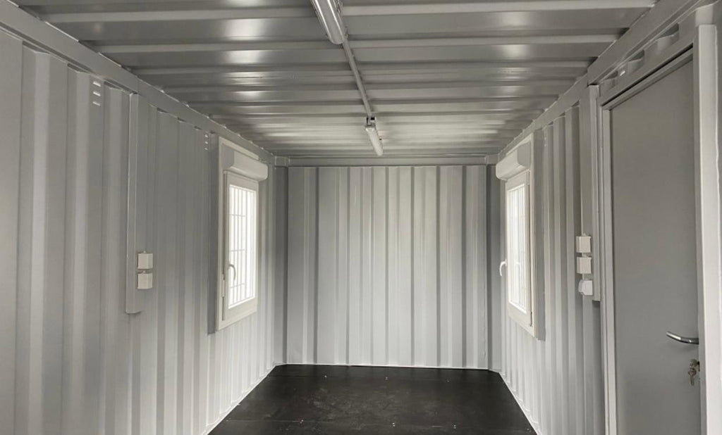 CONTENEDOR MARITIMO DE 20 PIES NUEVO CON PUERTA Y VENTANA