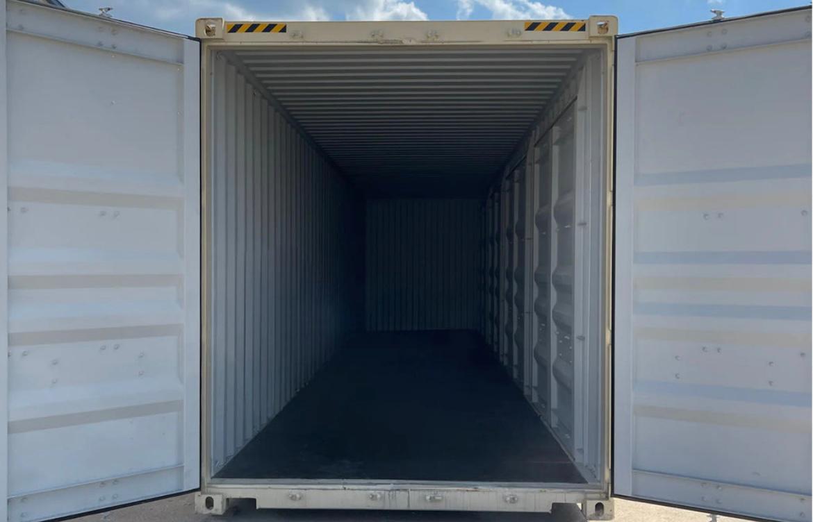 CONTENEDOR MARITIMO DE 40 PIES NUEVO HIGH CUBE Y CON PUERTAS LATERALES