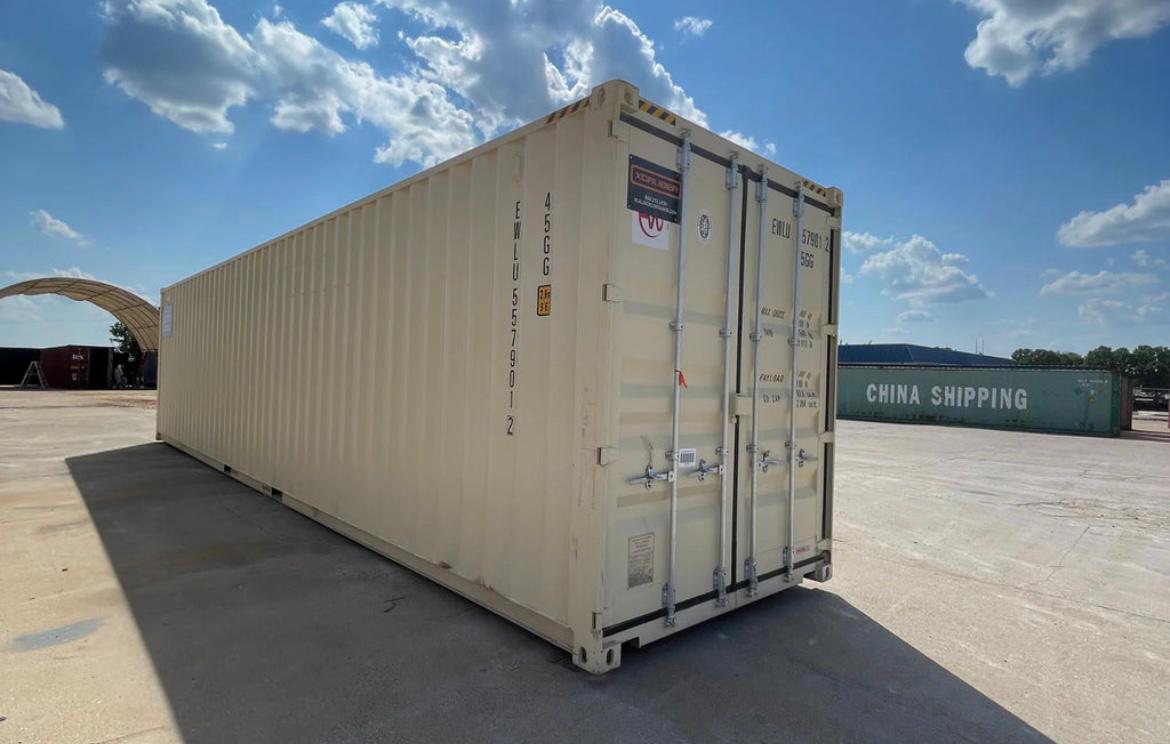 CONTENEDOR MARITIMO DE 40 PIES NUEVO HIGH CUBE Y CON PUERTAS LATERALES