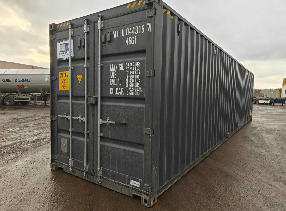 CONTENEDOR MARITIMO DE 40 PIES SEMINUEVO PUERTAS LATERALES