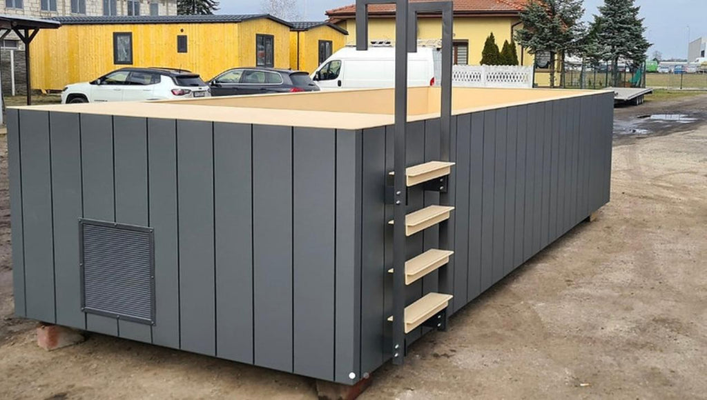 CONTENEDOR PISCINA POLIPROPILENO 6,5 x 2,6m